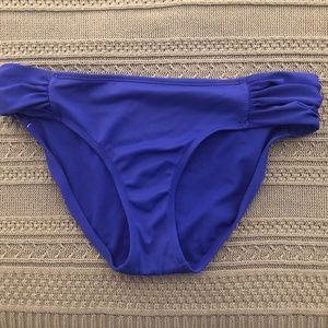 Athleta Blue Bikini Bathing Suit Bottom